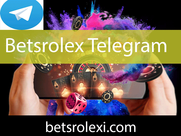 Betsrolex telegram kanalıyla üyelerine yardımcı olmaktadır.